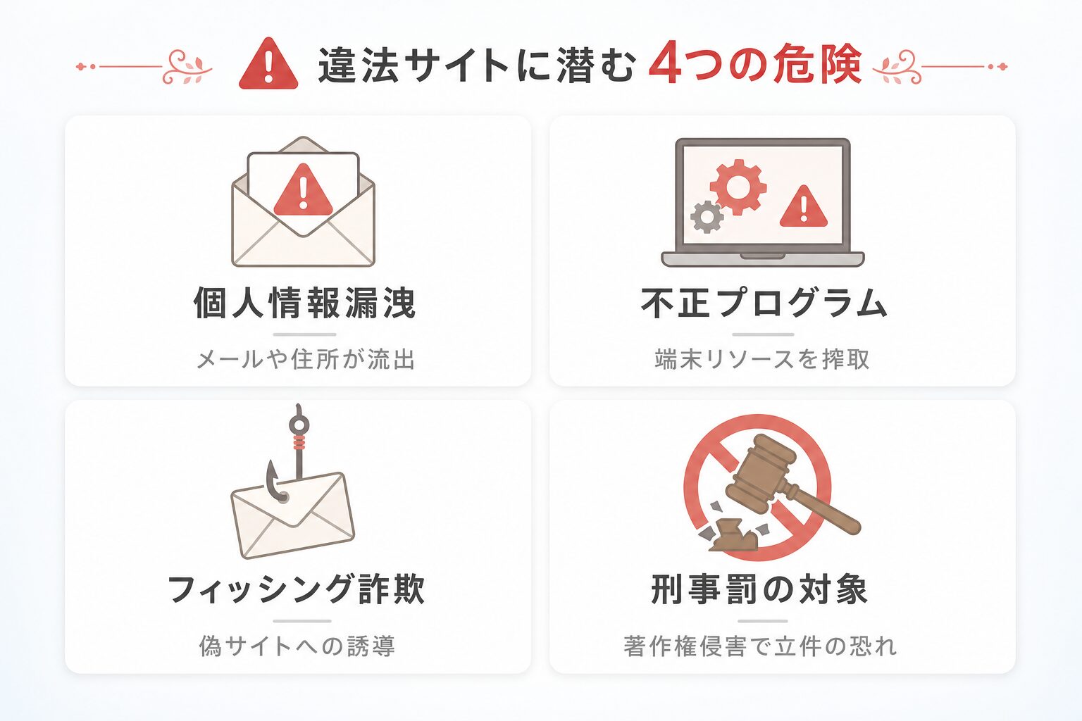 放蕩貴族は元王太子妃との孕ませ婚で忙しい の違法サイトリスク図解